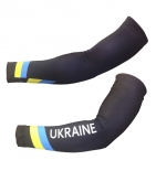 Утеплювачі рук Pro Ukraine чорний/блакитний/жовтий L