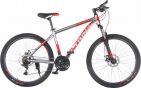 Велосипед TRINX M116 26"x15" Matt-Grey-Red-Black