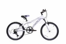 Фото Велосипед дитячий Langtu KV027 20˝ білий/фіолетовий