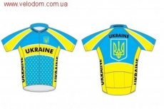 Фото Веломайка Pro Ukraine блакитний/жовтий XL