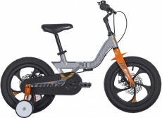 Фото Велосипед TRINX MG1 14" Matt-Grey-Grey-Orange