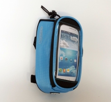Фото Сумка-чохол на раму ROSWHEEL COLOR для телефону блакитний M