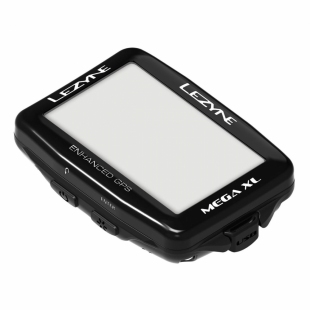 Велокомп'ютер LEZYNE MEGA XL GPS+cadence+heart rate чорний фото 57724