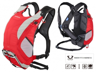 Рюкзак Shimano Hydration Daypack - UNZEN 10L червоний/сірий фото 55011