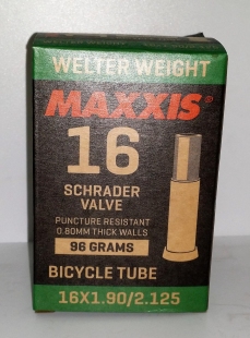 Камера Maxxis Welter Weight 16˝x1.90-2.125˝ (38/54-305) AV LSV фото 56564