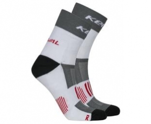 Шкарпетки KLS Rival білий/сірий 38-42 фото 57909