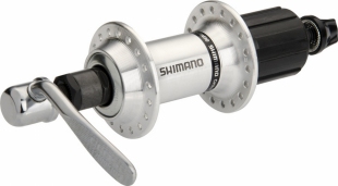 Втулка Shimano FH-RM30 задня 36 спиць  7-зірок сріблястий ексцентрик фото 58717