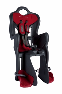 Сидіння дитяче Bellelli B-One Clamp на багажник сірий/червоний фото 58124
