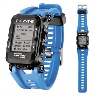 Годинник LEZYNE GPS WATCH HR LOADED синій фото 30087