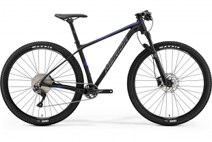 Велосипед MERIDA BIG.NINE LIMITED (2019) MATT BLACK(GLOSSY BLUE) фото 34555