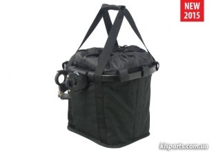 Кошик-сумка KLS Shopper на кермо велосипеда чорний фото 24949