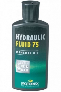 Гальмівна рідина Motorex Hydraulic Fluid 75 (304045) мінеральна для гідравлічних гальм, 100мл фото 6986
