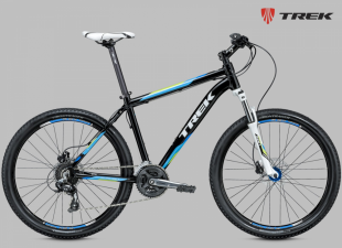 Велосипед Trek-2015 3700 DISC 21" чорно-синій (Blue) фото 13286