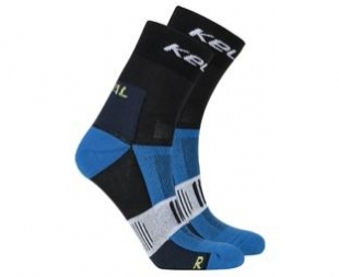 Шкарпетки KLS Rival чорний/синій 38-42 фото 57907