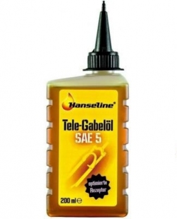 Масло для вилок і амортизаторів, Hanseline Tele-Gabeloil SAE5, 200 мл фото 58461