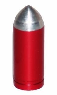 Ковпачок для камер X17, алюм. (куля) AV-тип, рожевий фото 54837