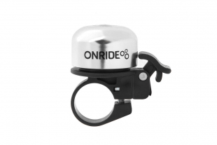 Дзвоник ONRIDE Tone хомут 22.2 мм сріблястий фото 57124