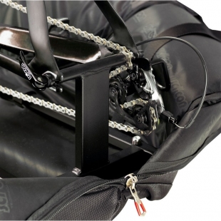 SCICON м'який чохол для велосипеда + міні-насос Aerocomfort 2.0 TSA чорний фото 32402