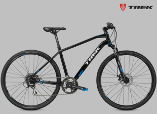 Велосипед Trek-2015 8.3 DS 19 BK-BL чорний (Cyan) фото 12279