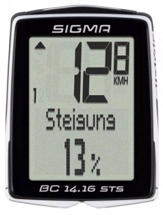 Велокомп'ютер Sigma Sport BC 14.16 STS фото 56551
