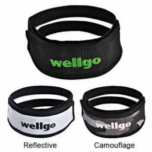 Ремешок Wellgo двойной для широких педалей на липучке (пара) чёрный фото 8499