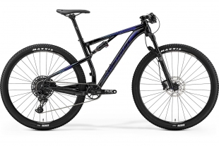 Велосипед MERIDA NINETY-SIX 9.600 (2019) GLOSSY BLACK(BLUE/SILVER) фото 34539