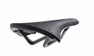 Сідло Brooks CAMBIUM C13 CARVED CARBON 158mm  black (чорний колір, має виріз) фото 31831