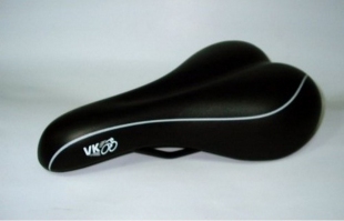 Сідло VL-4110 C74 унісекс, чорний, логотип VK фото 28975