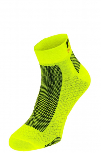 Шкарпетки R2 Easy неоновий жовтий S (35-38) фото 57987