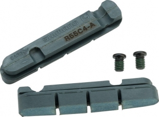 Гумки гальмівних колодок Shimano Ultegra/105 R55C4-A касетна фіксація для карбонових ободів фото 56977