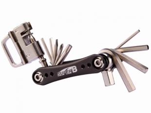 Ключи-шестигранники SuperB TB-FD40, 17 инструментов черный фото 55506