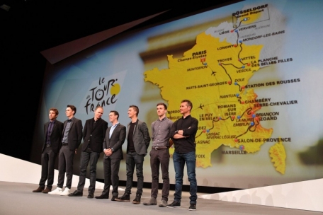Презентація маршруту велогонки Тур де Франс 2018...