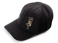 Фото Кепка ASSOS sportCap з лого дракона чорний