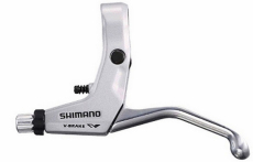 Фото Гальмівна ручка Shimano BL-M421 V-brake права сріблястий