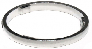 Кільце проставочне між зірок касети, 10 мм, алюм. сріблястий фото 55170