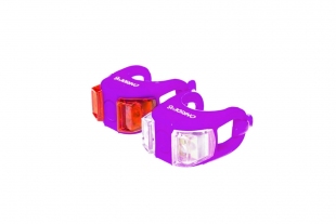 Мигалки ONRIDE Dual набір (передня+задня) фіолетовий фото 56708