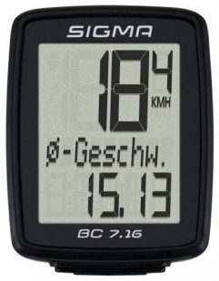 Велокомп'ютер Sigma Sport BC 7.16 фото 56545
